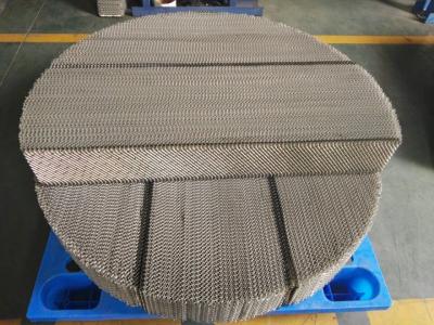 China Stainless Steel Metal Wire Mesh Structured Packing BX PLUS For Distillation Column for sale