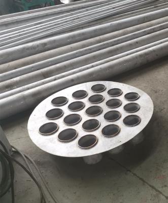 China Metal Tower Internals Liquid Distributor Trough-Pan Type For Column for sale