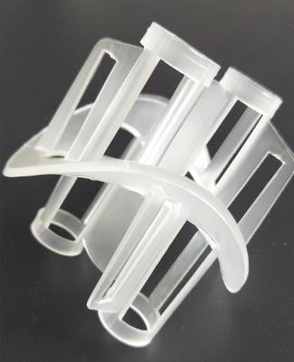 China Mass Transfer Plastic Random Packing Plastic Heilex Ring 25mm 50mm 95mm for sale