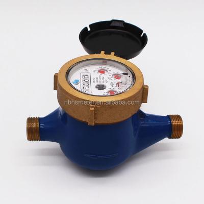 China Jet Wet Household Water Meter Alone Water Meter Type for sale