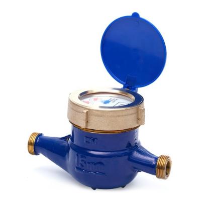 China Household Brass Jet Dry Type Water Meter Multi Water Meter for sale