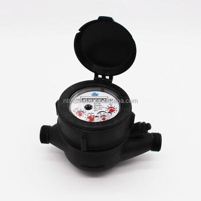 China Plastic Dry Types Jet Plastic Water Meter multi for sale