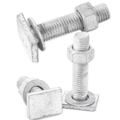 China Stainless Steel H.D.G Nickel Zinc Class 4.8, 5.8, 6.8, 8.8, 10.9, 12.9 Place Flat Main Tg Bolt for sale