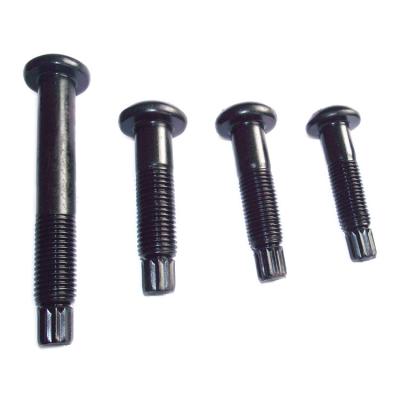 China Stainless Steel Dacromet Hot Dip Galvanized Black Oxide Round Head Torsional Shear Bolts 8.8 10.9 12.9 Grade Steel Structures Bolts for sale