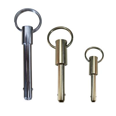 China New Listing Stainless Steel Customized Size Steel Ball Pin Stainless Steel Quick Release Ball Lock Pin With Steel for sale