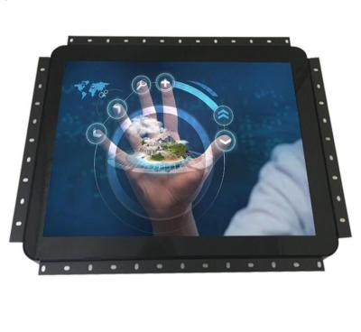 China 15 inch TFT LCD industrial embedded capacitive touch screen monitor 15