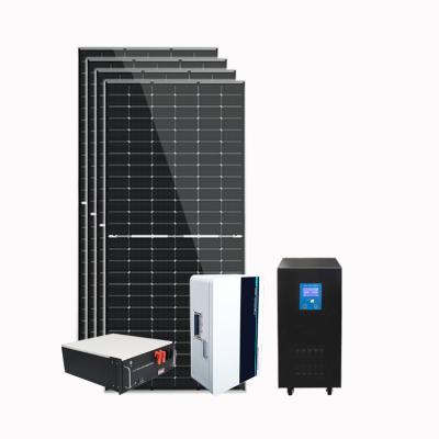 China Complete Home Off Grid Home Solar Systems 10kwsolar Off-Grid PV Solar Panel s System for sale