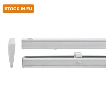 China Length up to 100m Warehouse / Supermarket Asymmetric 5 8 12 Wire Trunking Light System Led Linear Light for sale