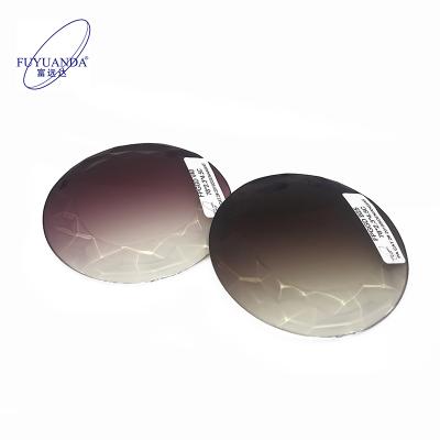 China Hot-selling new single vision shape polygon lens tinted lenses sunglasses nylon lenses for sale