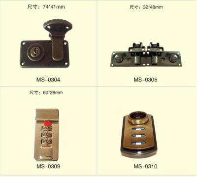 China Automatic Luggage Nember Lock Briefcase Lock Combination Bag Lock Case Lock Password Lock for sale