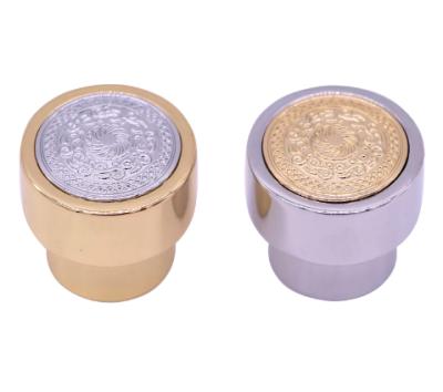 China Automatic Premium Metal Bottle Cap Perfume Zinc Alloy Cap, Luxury Perfume Cap for sale