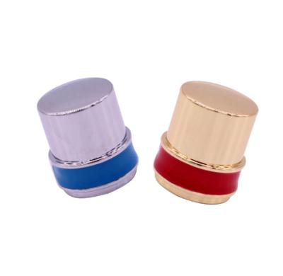 China Automatic Good Quality Rose Shape Perfume Bottle Cap, Metal Wine Cap, Zinc Alloy Cap for sale