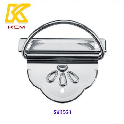 China Automatic Stainless Steel Suitcase Luggage Handle Furniture Cabinet Wooden Box Handle for sale