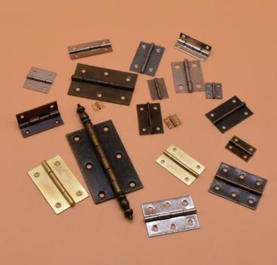 China Solid Carbon Steel Auto Jewelry Hinge, Box Hardware Accessories Wine Box Hinges, Wooden Box Cigar Case Quadrant Hinge for sale