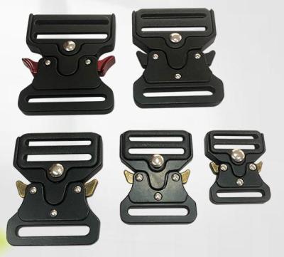 China Metal Automatic Outdoor Multifunctional Buckle Belt Use Quick Release Alloy Back Buckle for sale