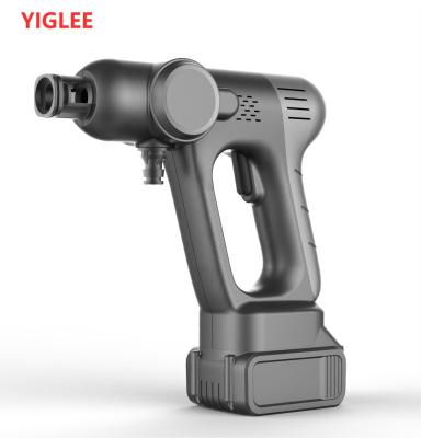 China YIGLEE Factory Supply C-021 Portable Cordless Water Gun for Washing Car 2000mAh*10 for sale