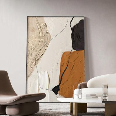 China Abstract Silence Modern Style Picture Crystal Porcelain Painting For Home Decoration /living Room Painting for sale