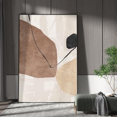 China Crystal Porcelain Painting Gray Modern Style Tide Style Abstract Stone Wall Art For Hotel Decoration /living Room Painting/Home Bed Room for sale