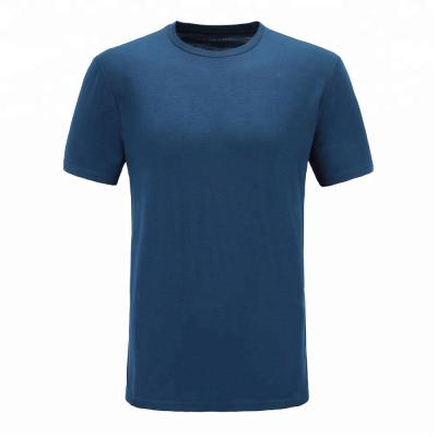 China Wholesale fast production men's merino wool anti-pilling anti bacteria t-shirt for sale