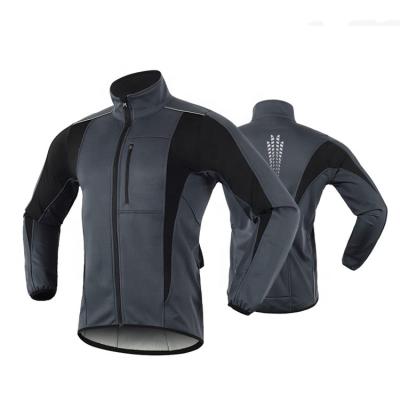 China Quick Wholesale Men's High Vision Recycling Jacket Waterproof Windproof Breathable for sale