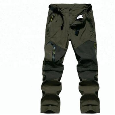 China Autumn Summer Spring Supply Anti-pilling Waterproof Windproof Quick Abrasion Proof 2 Pcs In 1 Work Pants for sale