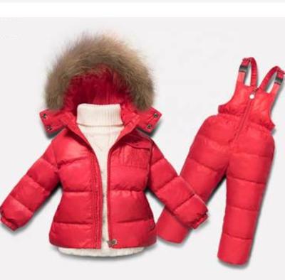 China Factory Direct High Quality Winter Breathable Thickened Warm Ski Suit Baby Jumpsuit Jacket Outdoor Suit for sale