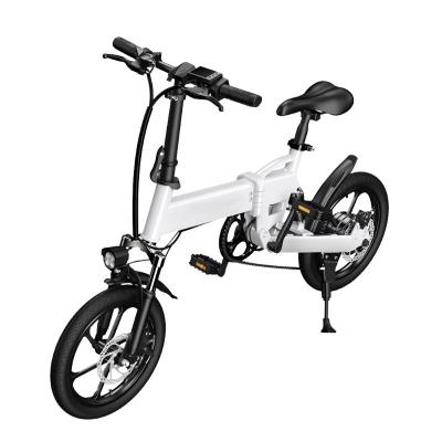 China City Folding Ebike 20 Inch Tire 7 Speed ​​36V 250W Motor Foldable Bicycle Rear Hub Aluminum Alloy E Bike Portable Electric Road Bike for sale