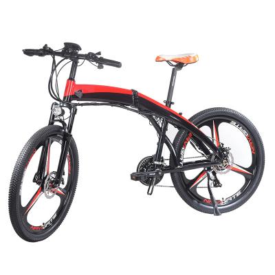 China Bicycle Electric Bike 26 Inch Tire 350W 36V 8AH Lithium Battery Electric Bike LED Display Aluminum Alloy Road Mountain Folding eBike Bici Elettriche for sale