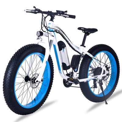 China Aluminum Alloy 21 Speed ​​26 Inch E Tire Lithium Battery 48V 13AH Lithium Battery 750W Motor 750W Disc Brake Ebike Aluminum Electric Bike Fatbike for sale