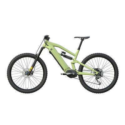 China Aluminum Alloy 27.5 Inch Mid Tire 500W 48V 10.4AH Lithium Battery Aluminum Alloy Mid Drive Mountain Camouflage Chase Dirt Electric Bike for sale