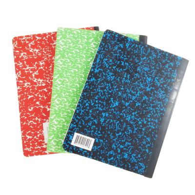 China American hardcover book school supplies 200 pages hardcover book marble composition stationery notebooks for sale