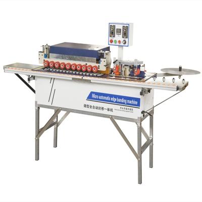 China Automatic plywood veneer production panel control edge banding machine with polishing, end cutting, fine trimming functions good price for sale