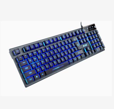 China Numpad USB Feel Glowing Keyboard Mechanical PC Wired Backlit Gaming Keyboard For Home Office Gamer for sale