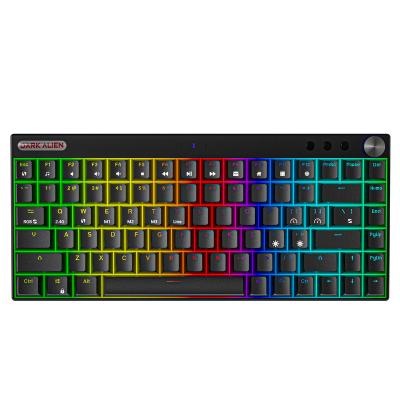 China 2022 Hot Selling K84 Gaming/Laptop/Typing Keys RGB Cute Wireless Gaming Mechanical Keyboards for sale