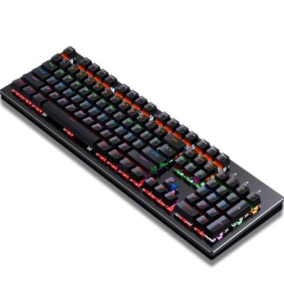 China Numeric keypad laptop keyboard104 keys mechanical gaming keyboards keyboard RGB LED backlight for sale