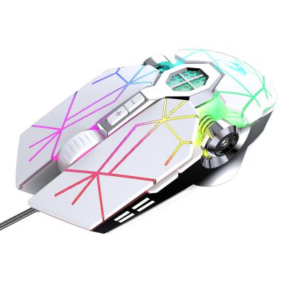 China Computer Accessories 3200DPI LE High Sensitivity Optical Ergonomic Gamer LED Light Gaming Mouse Optical Gaming Mouse for sale