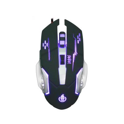 China High End Gaming Gaming Mouse For PC 3000DPI Marco RGB LED Backlight Wired Cord Desktop Gamer Gaming Mouse for sale