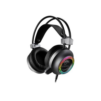 China Metal Head Beam + 2021 G60 RGB Rainbow Light Lighting Gaming Headset Wired Headsets Gamer Earphones With 7.1 MIC Sound Stereo for sale