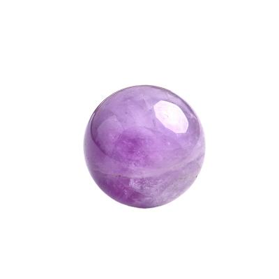 China Wholesale Natural Europe Ball 20-40mm Size Crystal Ball Amethyst Feng Shui Healing Crystal Ball for sale