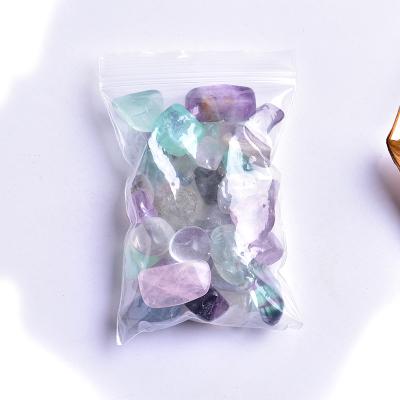 China 100g Natural Crystal Colored Fluorite Crafts Crystal Semi-precious Stone Stone Europe Wholesale for sale