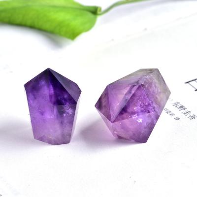 China Europe Wholesale Natural Crystal Amethyst Wand Quartz Crystal Jewelry Amethyst Mineral Tower for sale