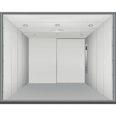 Cina 1000kg 0.5m/s high load freight elevator without machine room in vendita