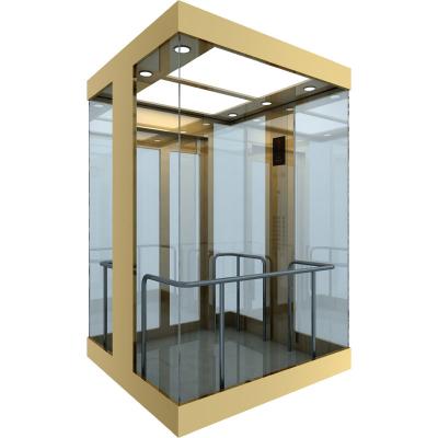 China Glass Commercial Elevators Panoramic elevator hydraulic elevator Te koop