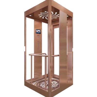 China Automotive Panaromic Elevator Glass Sightseeing Elevator Lift Price With Solid Glass Te koop