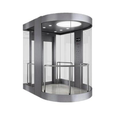 China U Shape Sightseeing Passenger Elevator Glass Sightseeing Elevator China Manufacturer for sale