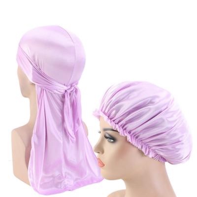 China Wholesale New Fashion Double Layer Cheap Elastic Hair Durag Eco-friendly Tops And Cowls Silk for sale