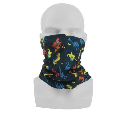 China Low MOQ High Quality Satin Polyester Digital Custom Bandana Multifunctional or Screen Printed Seamless Bandana for sale