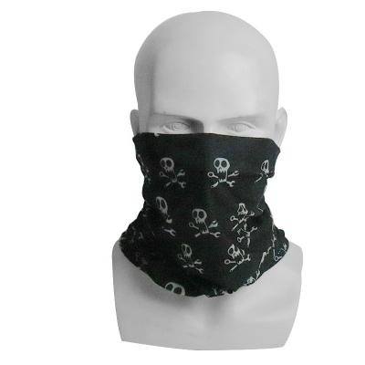 China Various designs cotton bandana fashional antibacterial printed big outlet seamless bandana for women men for sale