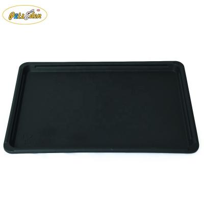 China Sustainable Black PP Plastic Tray For Cage for sale