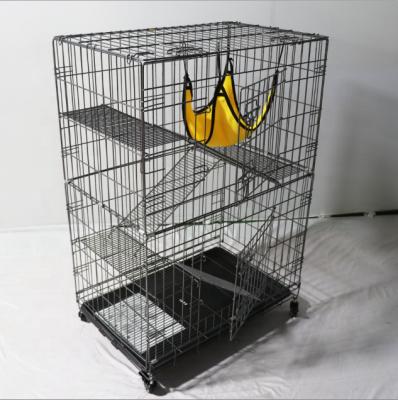 China Sustainable Wholesale Folding Cat Cage for sale